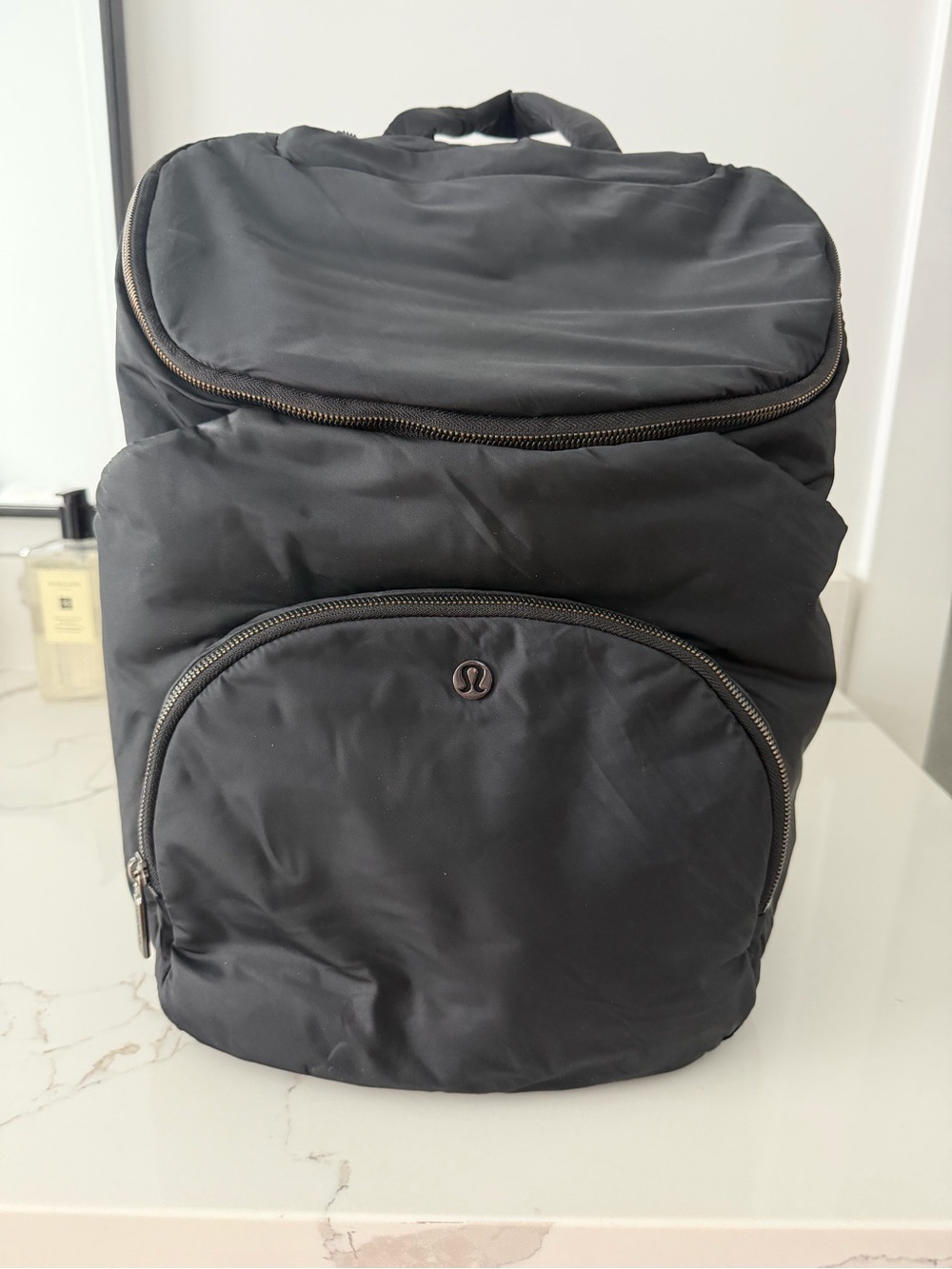 Lululemon New parent Backpack 17L Black + cross body pouch and changing mat